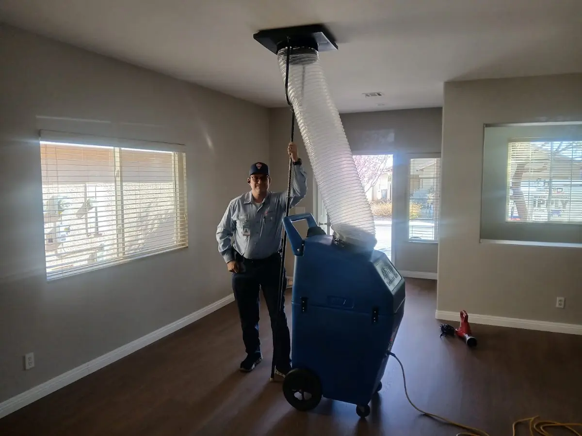 Professional Dryer Vent Cleaning work inside a Upper Dublin home